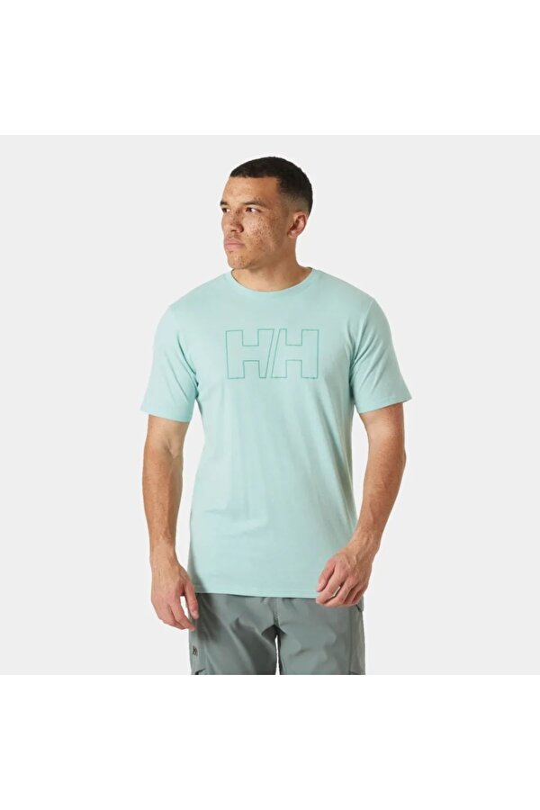 HH Tech Logo Erkek Kısa Kollu T-Shirt HHA.63165.HHA416