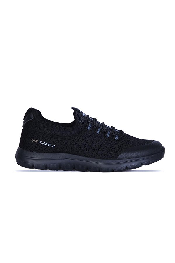 Bestof Bst-85 Full Siyah Bağsız Yazlık Erkek Sneaker Ayakkabı