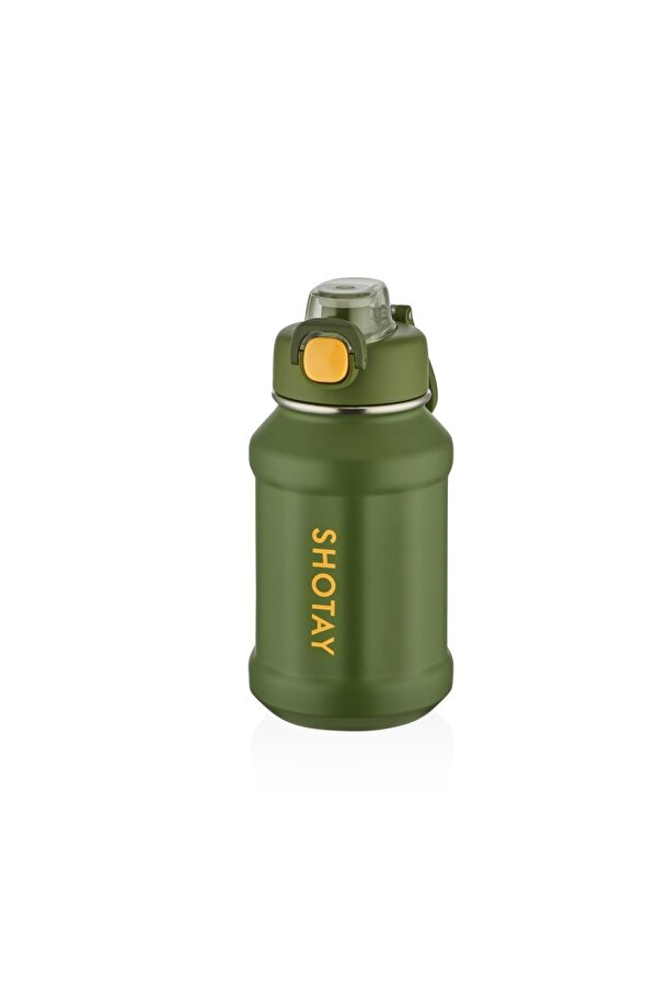 Çelik Termos Matara 720Ml Koyu Yeşil