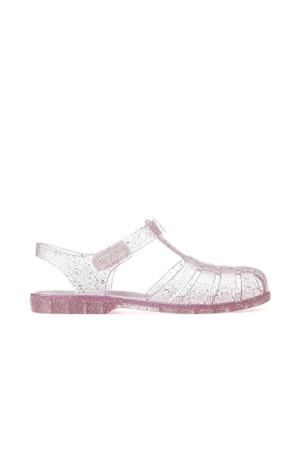 Clasıca Crıstal Kız Çocuk Kaymaz Taban Günlük Sandalet 25y S10329 Pembe
