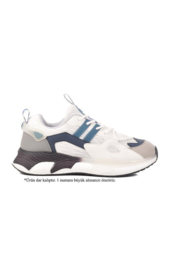 241498 M Beyaz Erkek Sneaker DAR KALIP