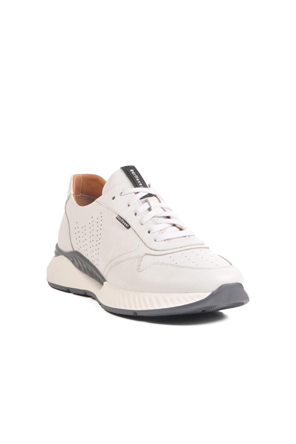 Beyaz Hakiki Deri Erkek Sneaker Dr.Flexer 758803