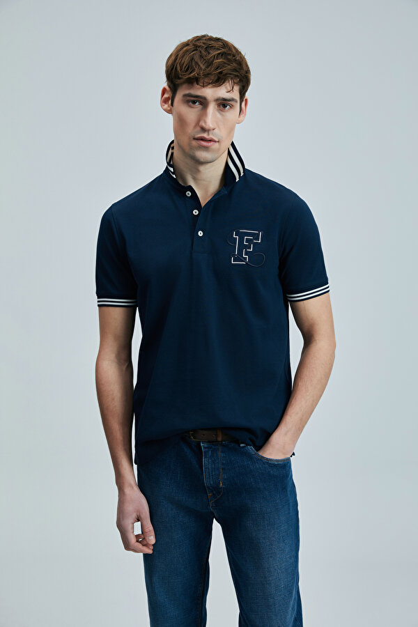 Erkek Everes Smart Polo T-Shirt 111040216 Lacivert