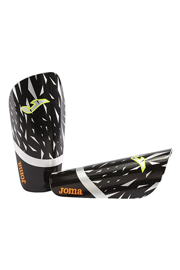 Erkek Futbol Maç Tekmelik Spider Shin Guards Black Silver 401157.111