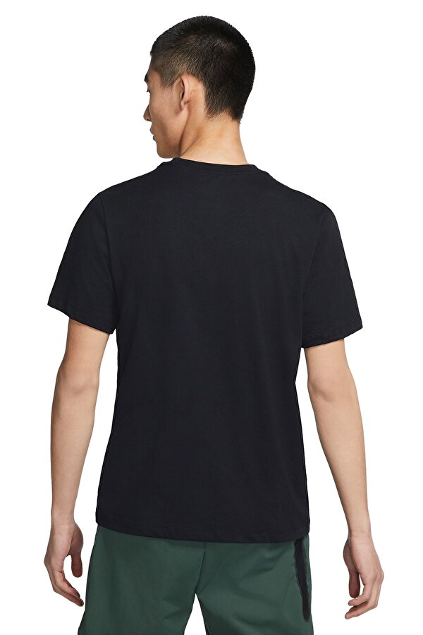 Nike Nike Sportswear Swoosh Черный Мужчина Футболка