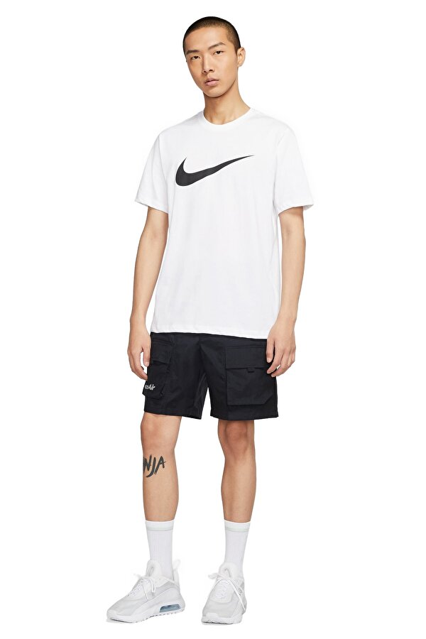 Nike Nike Sportswear Swoosh Белый Мужчина Футболка