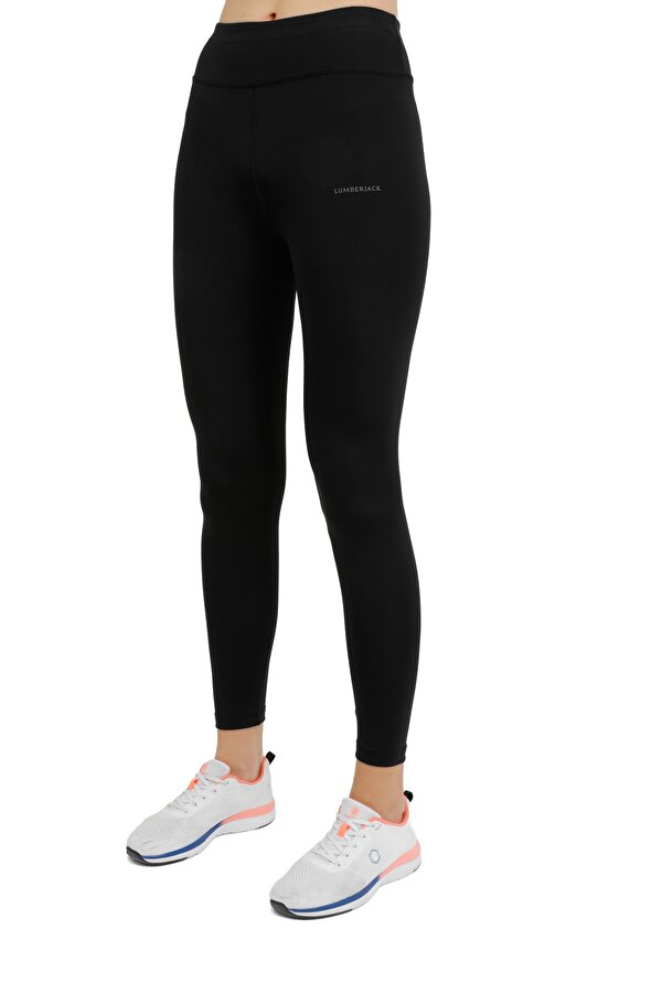 Lumberjack W-Ct125 Basic Leggings 3F Черный Женщина Леггинсы