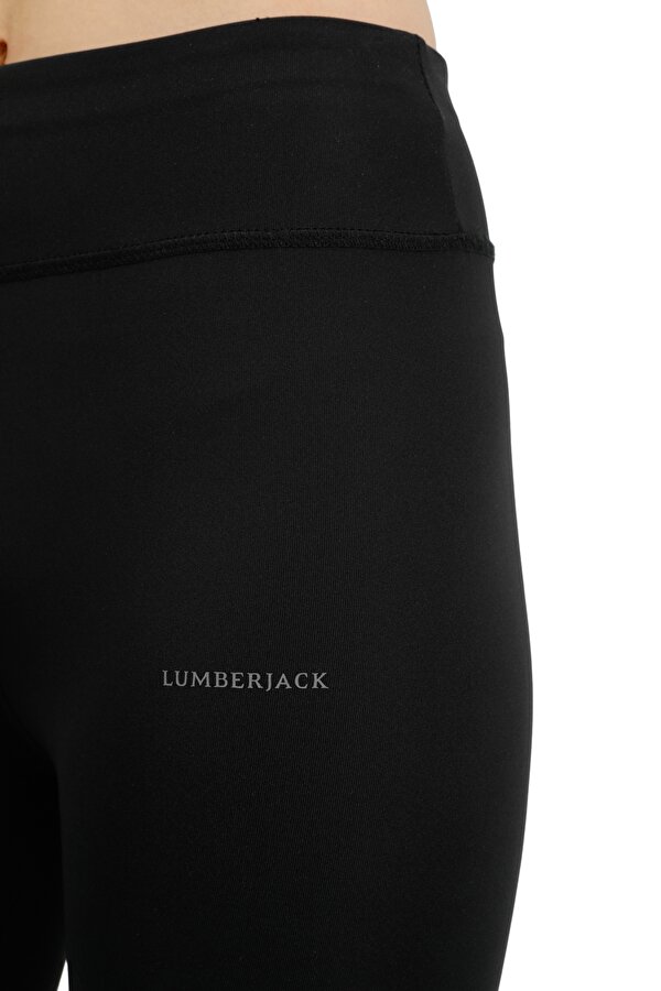 Lumberjack W-Ct125 Basic Leggings 3F Черный Женщина Леггинсы