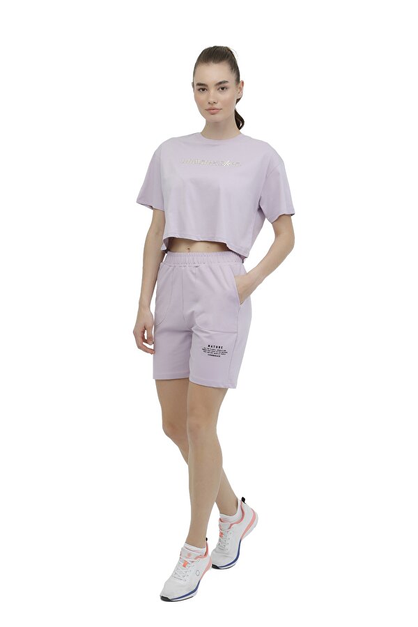 Lumberjack Wl Alice 11Id318 3Fx Фиолетовый 008 Женщина Футболка