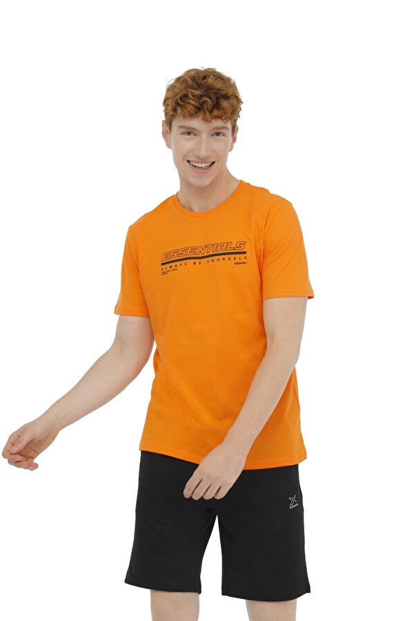 Kinetix Me Bruno-B 11Sn547 3Fx Оранжевый Мужчина Футболка