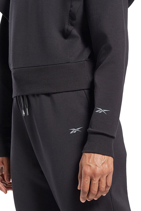 Reebok Ts Dreamblend Co Mi Черный Женщина Джемпер