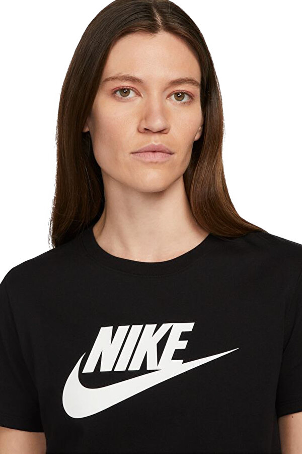 Nike W Nsw Tee Essntl Icn Ftra Черный Женщина Футболка