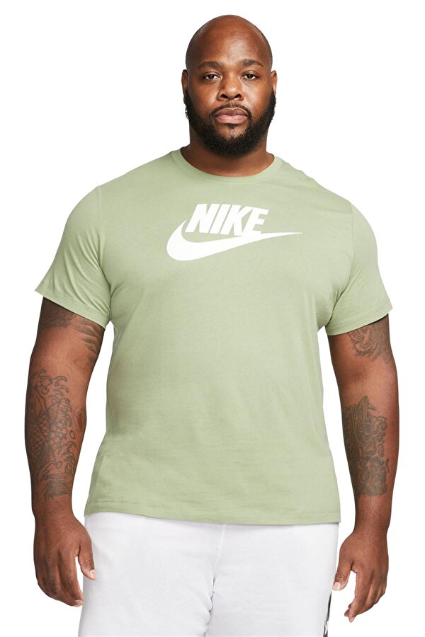 Nike M Nsw Tee Icon Futura Зеленый Мужчина Футболка