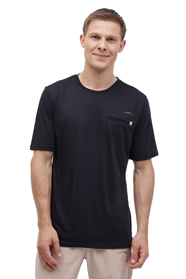 ML LUKE 11ITL1060 4FX BLACK Man Sleeve T-Sh