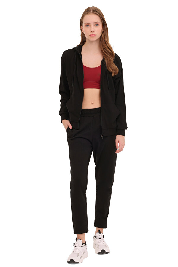 WB FULL ZIP-YD 18SN80 3PR BLACK Woman 124