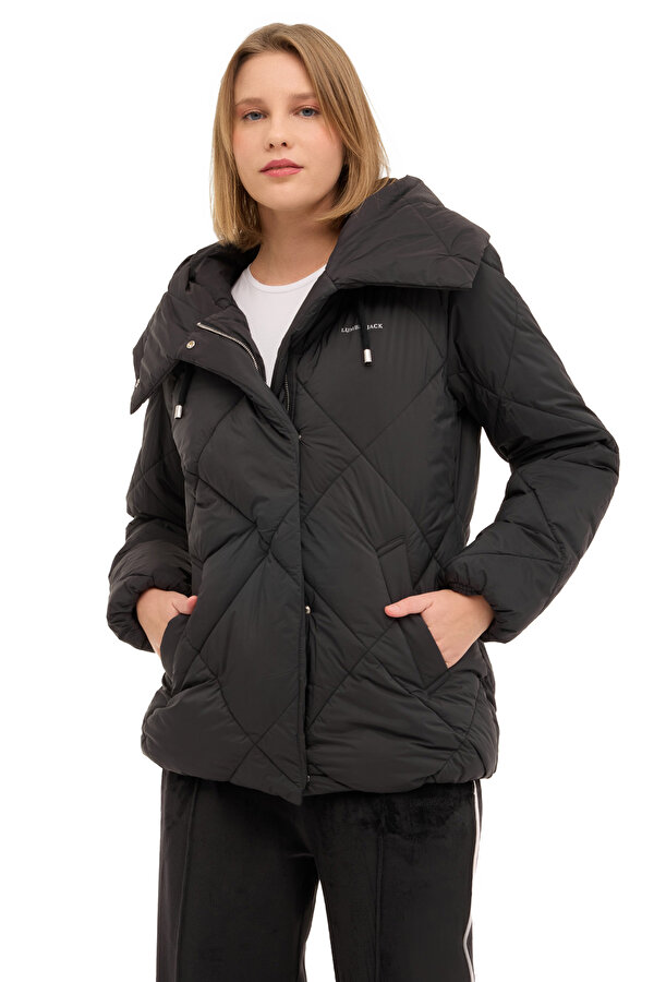 Lumberjack Wl Kelly 2Gf800 4Pr Черный Женщина Короткая Куртка