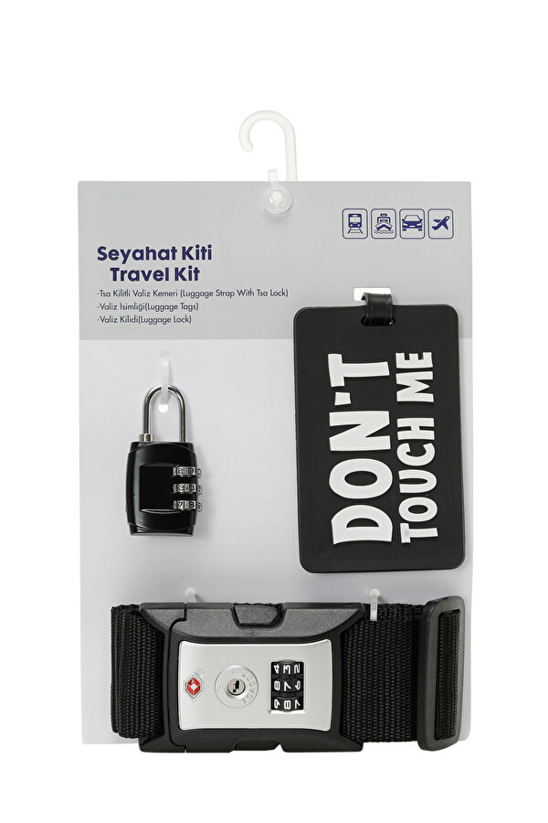 DONT TOUCH TRAVEL KIT 5FX Siyah Unisex 830