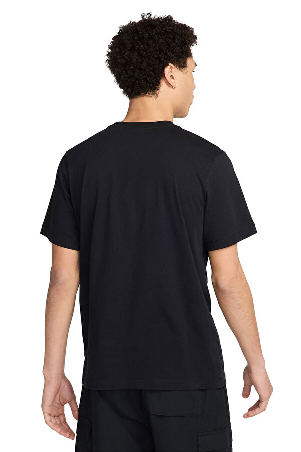Nike M Nsw Tee 12Mo Swsh Sp25 Черный Мужчина Футболка