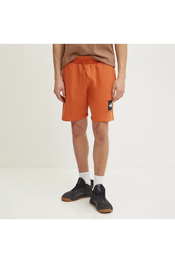 Box Never Stop Exploring Regular Erkek Turuncu Şort