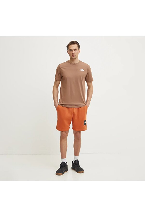 Box Never Stop Exploring Regular Erkek Turuncu Şort