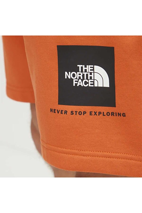 Box Never Stop Exploring Regular Erkek Turuncu Şort