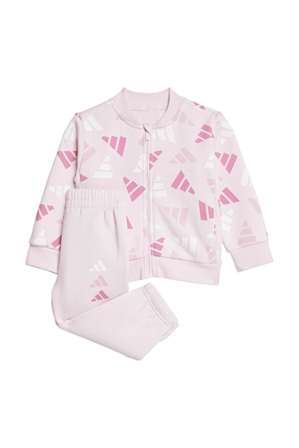 Celebration Fleece Bebek Pembe Yuvarlak Yaka Eşofman Takımı