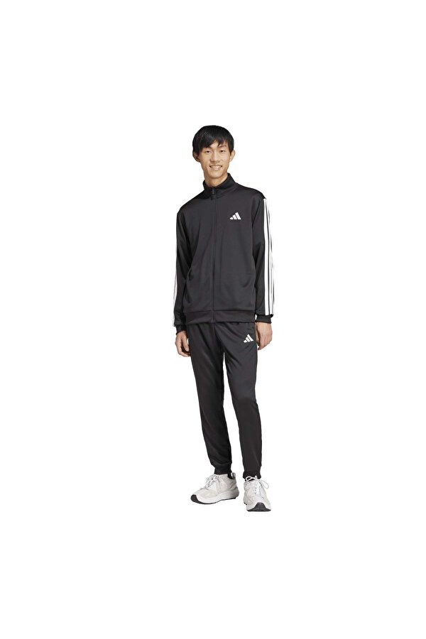3 Stripes Ft Tt Ts Erkek Siyah Eşofman Takımı