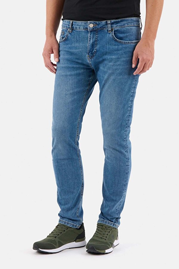 STRETCH DENIM BLUE Man Jean