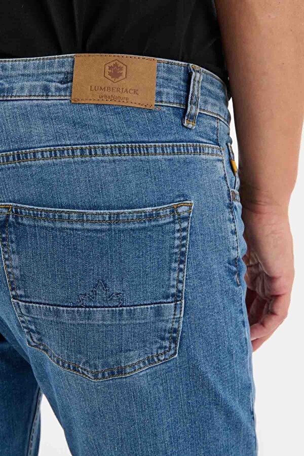 STRETCH DENIM BLUE Man Jean
