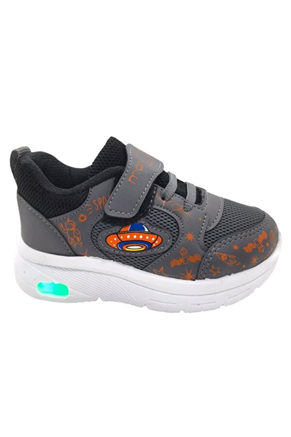 Erkek Çocuk Hafif Anatomik Taban Işıklı Spor Ayakkabı Sneaker