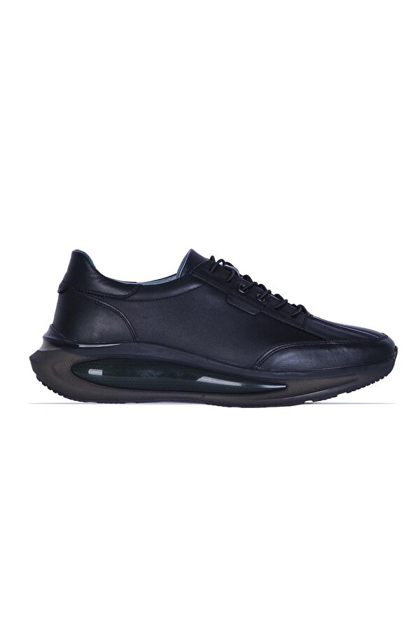 1970 Siyah Deri Erkek Sneaker Ayakkabı