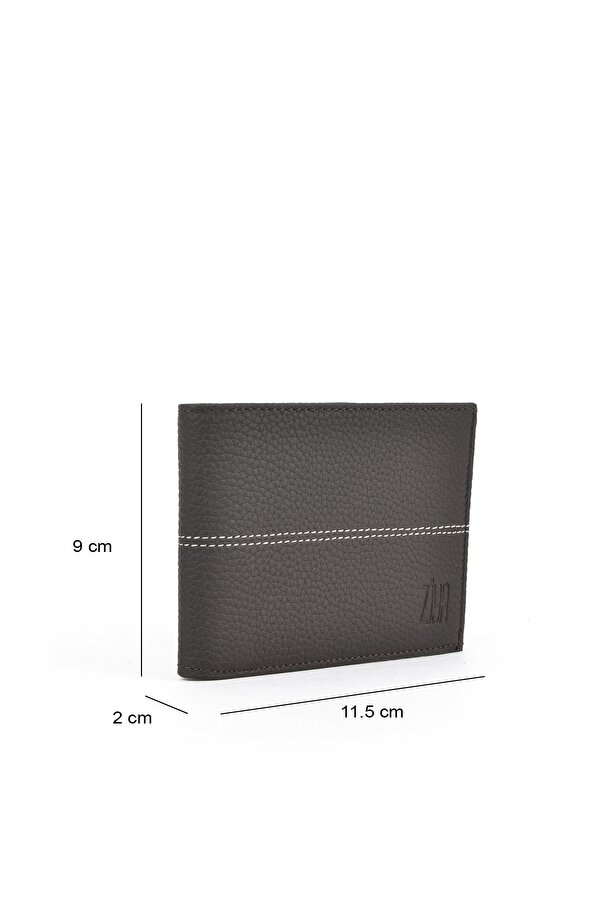 Erkek Hakiki Deri Cüzdan 1519841ZY06 Kahve