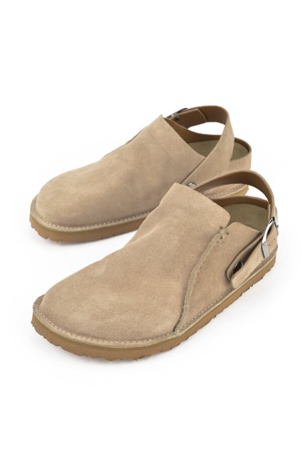 Hakiki Deri Kadın Sandalet 1511033Z4000 Vizon