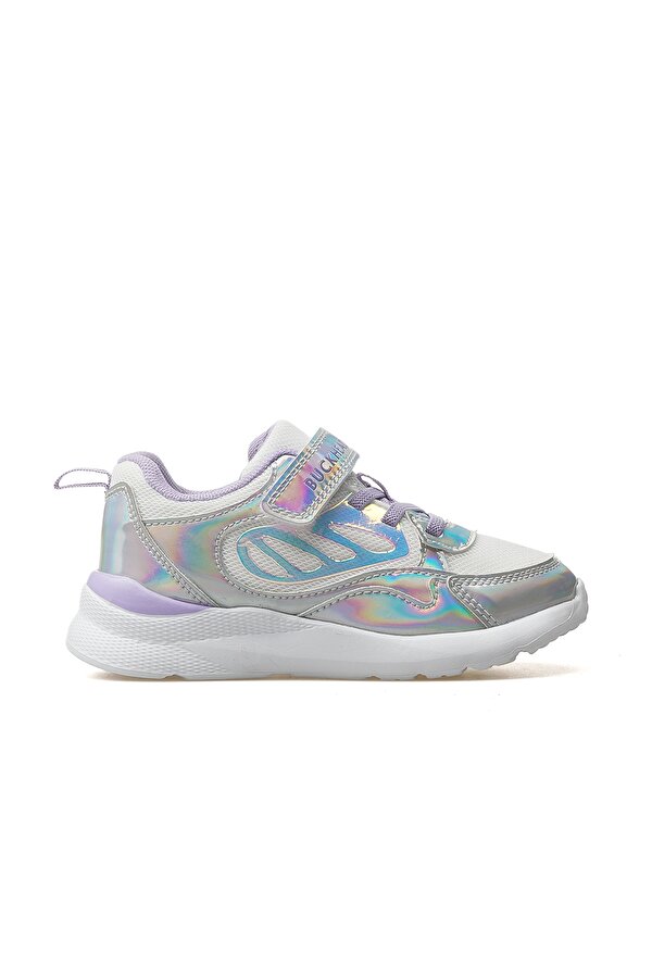 Kız Çocuk Sneaker Spor Ayakkabı 25y Buck3027 Gümüş