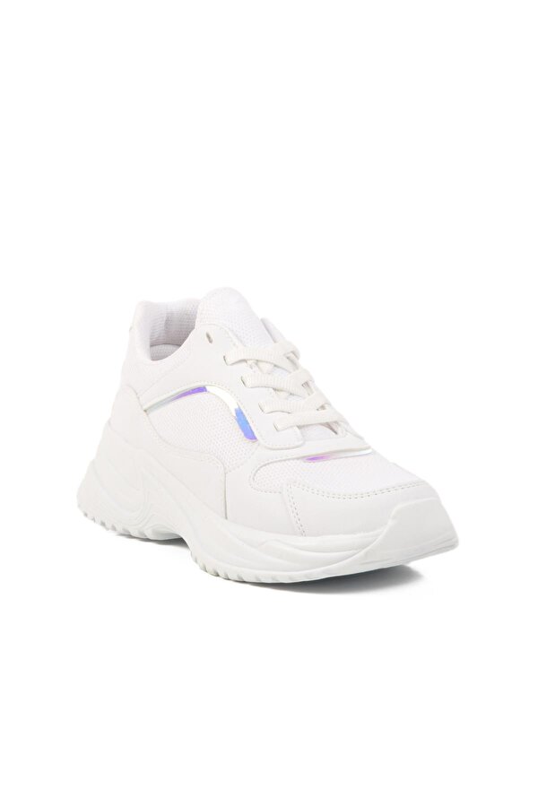 2410 G Beyaz Kadın Sneaker