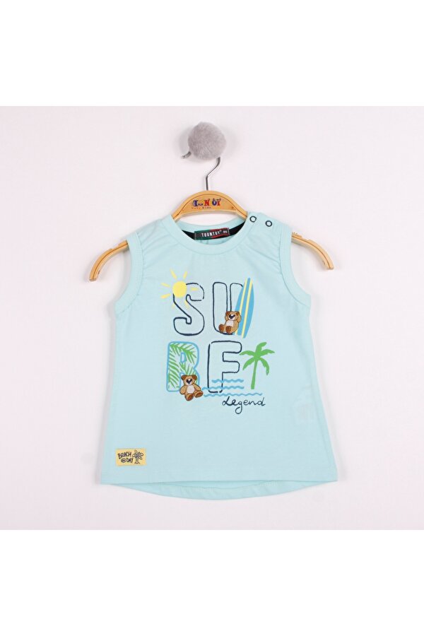 Toontoy Erkek Bebek Surf Baskılı Atlet