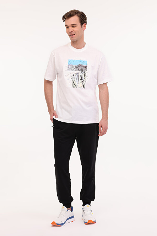 ML VITO 11URB4006 5FX Beyaz Erkek Kısa Kol T-Shirt