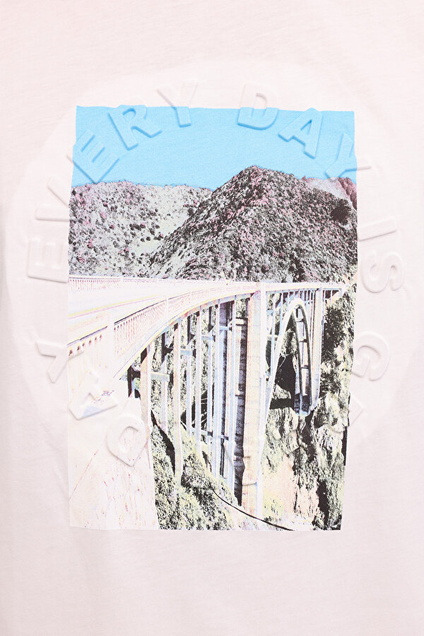 ML VITO 11URB4006 5FX Beyaz Erkek Kısa Kol T-Shirt