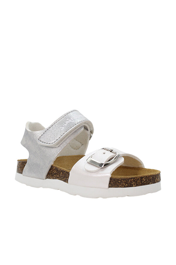 SANDAL 2 BANDS WHITE Girl Sandals