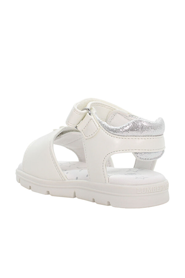 2 VELCRO SANDAL WHITE Girl Sandals