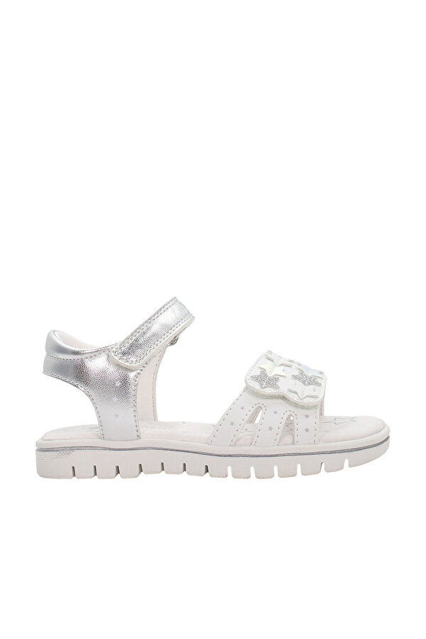 SANDAL 2 VELCRO WHITE Girl Sandals