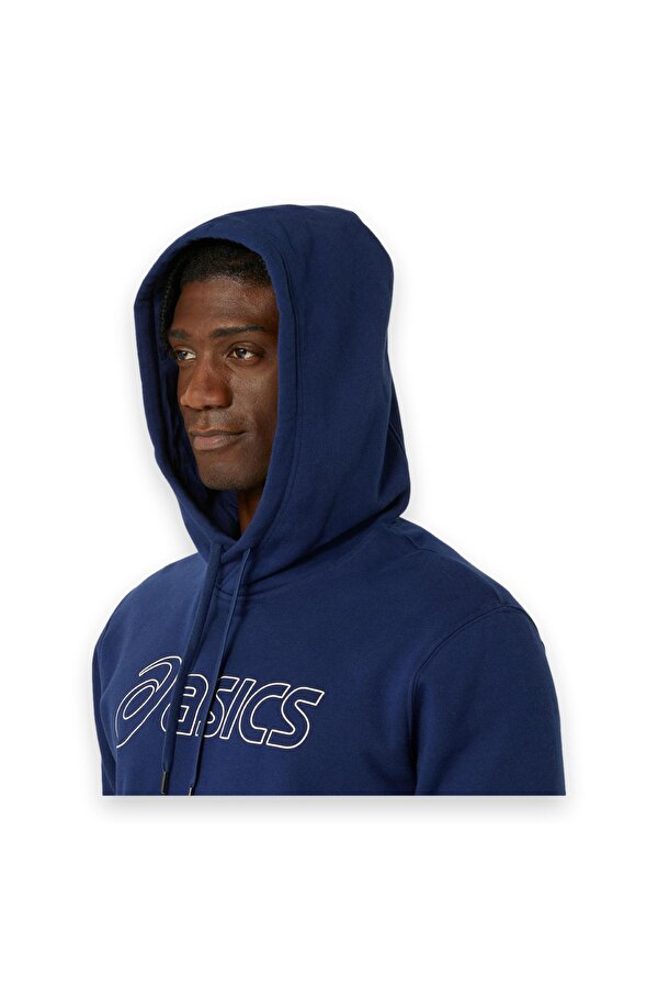 2031E187  Oth Hoodie Mavi Erkek Sweatshirt