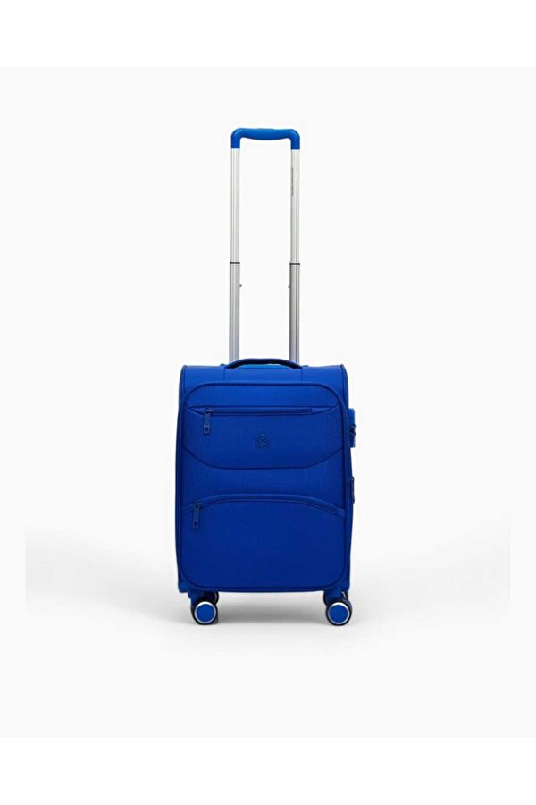 Logolu Kumaş Kabin Boy Valiz