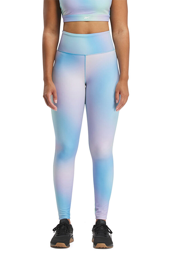 LUX BOLD AOP TIGHT OKYANUS MAVI Kadın Tayt