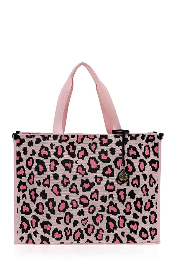 SHOPPY 5FX Pembe Kadın Plaj Çantası