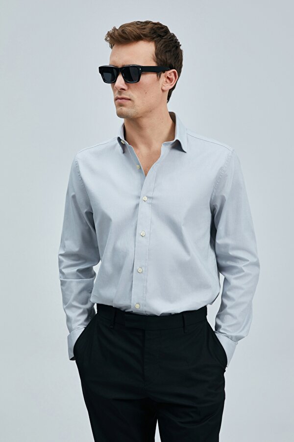 111010633 Danıel Erkek Basic Gömlek Regular Fit Erkek Gömlek