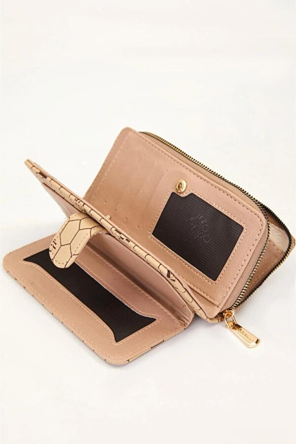 910040 Kadın Desenli Cüzdan