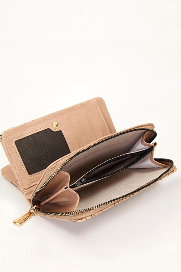 910040 Kadın Desenli Cüzdan