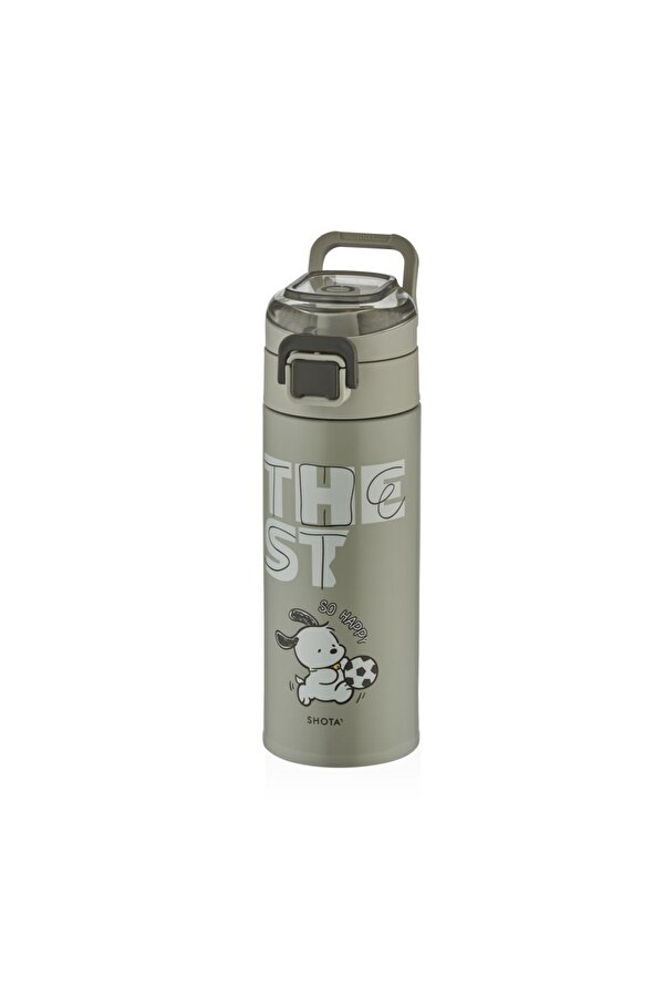 Chich Çelik Matara Çocuk 460Ml Gri