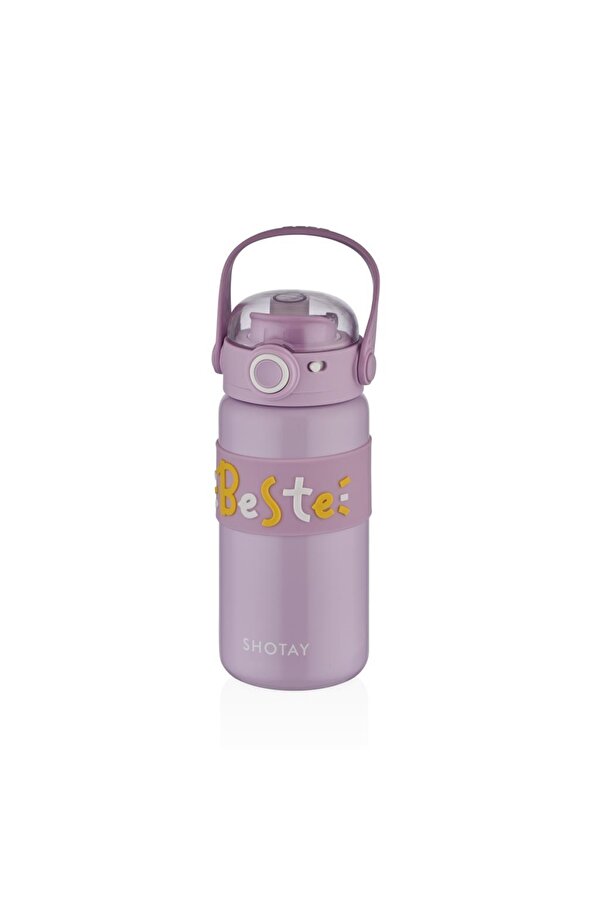 Çelik Matara Çocuk 500Ml Lila